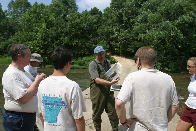 John Stark, TNC, describes the Strawberry River