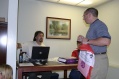 Brian Wagner registers Mark Otnes